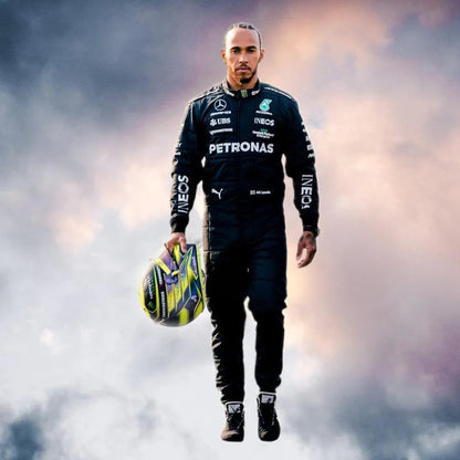 2023 Lewis Hamilton Replica Race Suit Mercedes-AMG Petronas F1 Team