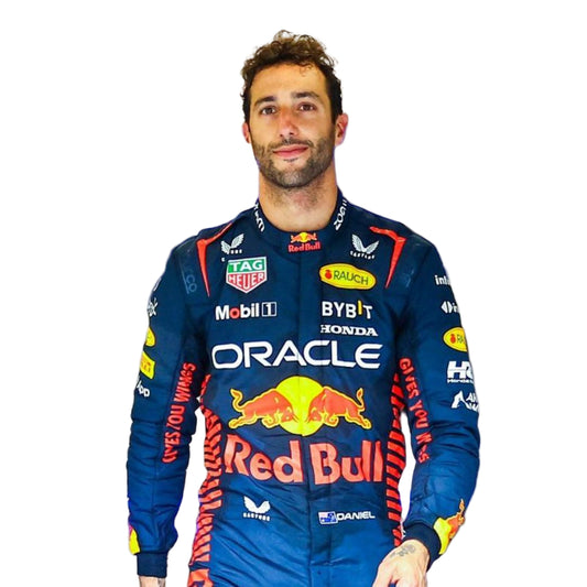 2023 New Daniel Ricciardo F1 Race Suit Honda Oracle Redbull Racing