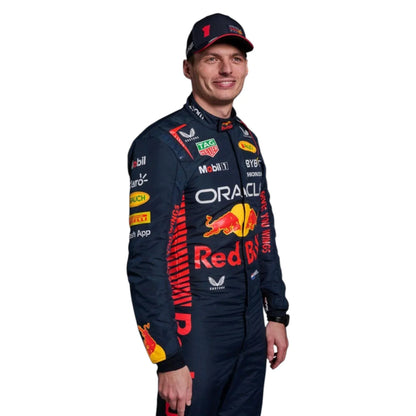 2023 New Max Verstappen Red Bull Race Suit Honda Oracle