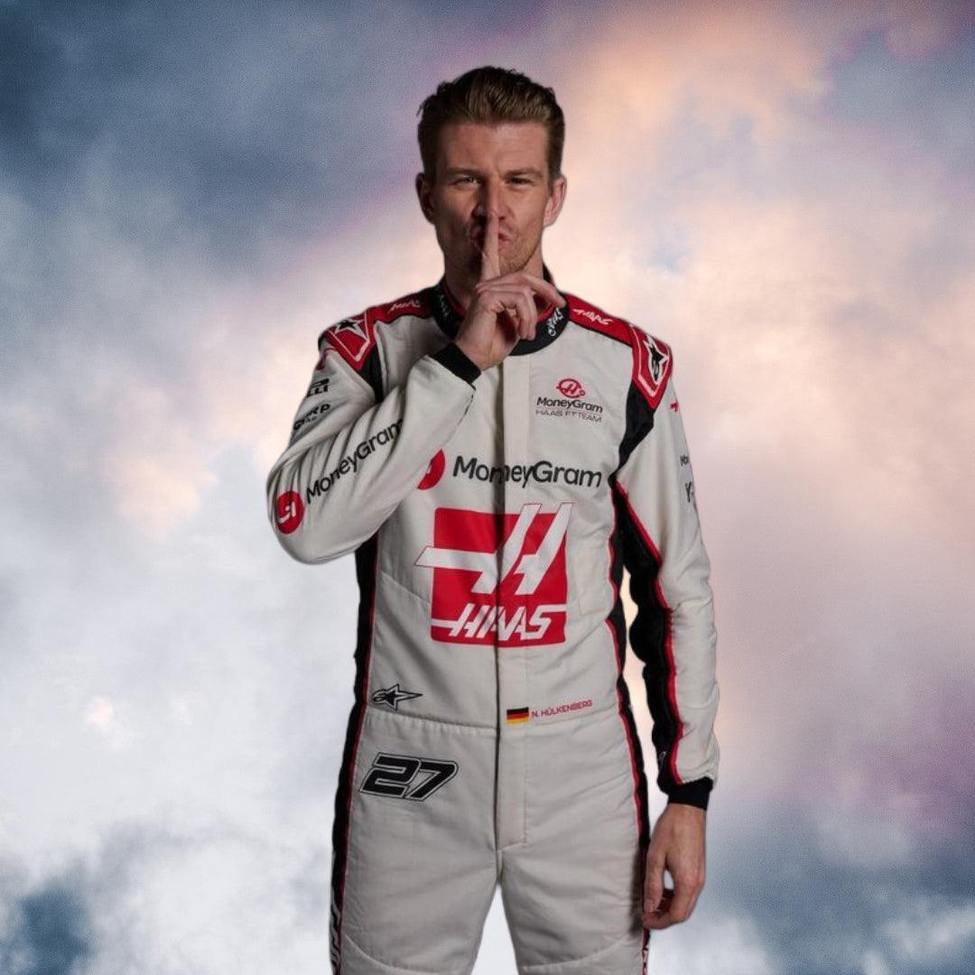 2023 Nico Hulkenberg Race Suit F1 Haas Team