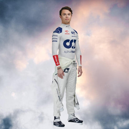 2023 Nyck De Vries Race Suit Alphatauri F1