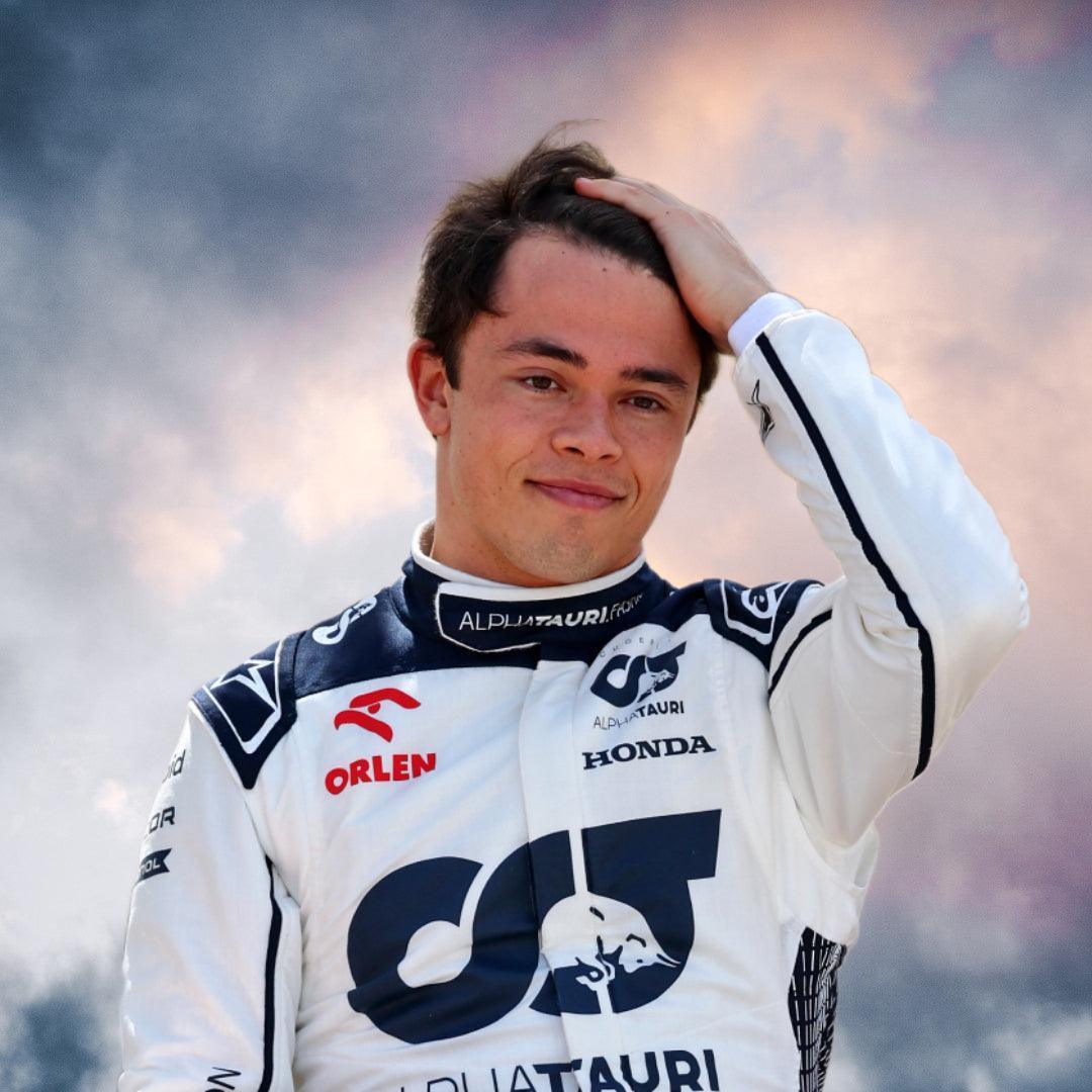 2023 Nyck De Vries Race Suit Alphatauri F1