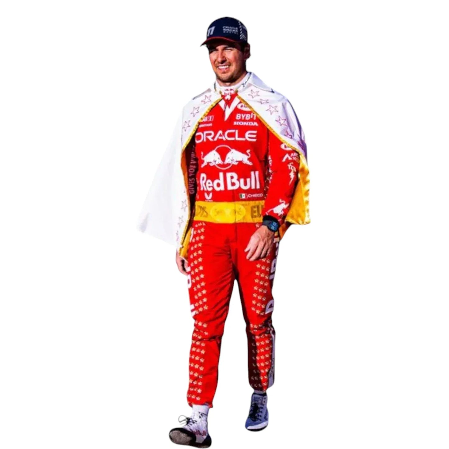2023 Sergio Perez Oracle Red Bull Las Vegas Grand Prix Race Suit