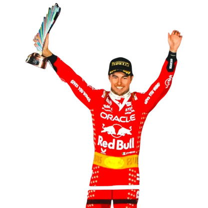 2023 Sergio Perez Oracle Red Bull Las Vegas Grand Prix Race Suit