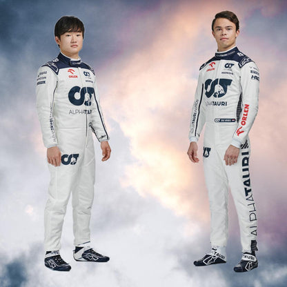2023 Yuki Tsunoda Race Suit Alphatauri F1
