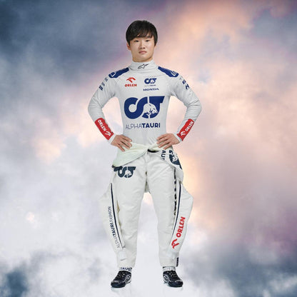 2023 Yuki Tsunoda Race Suit Alphatauri F1