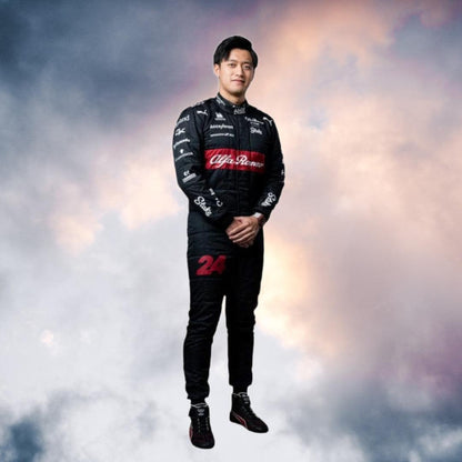 2023 Zhou Guanyu Race Suit Alfa Romeo F1 Replica