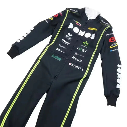 2024 R.Sawada Marina Unik Ponos Hirotex Racing Kart Suit - F1 Vintage Racewear