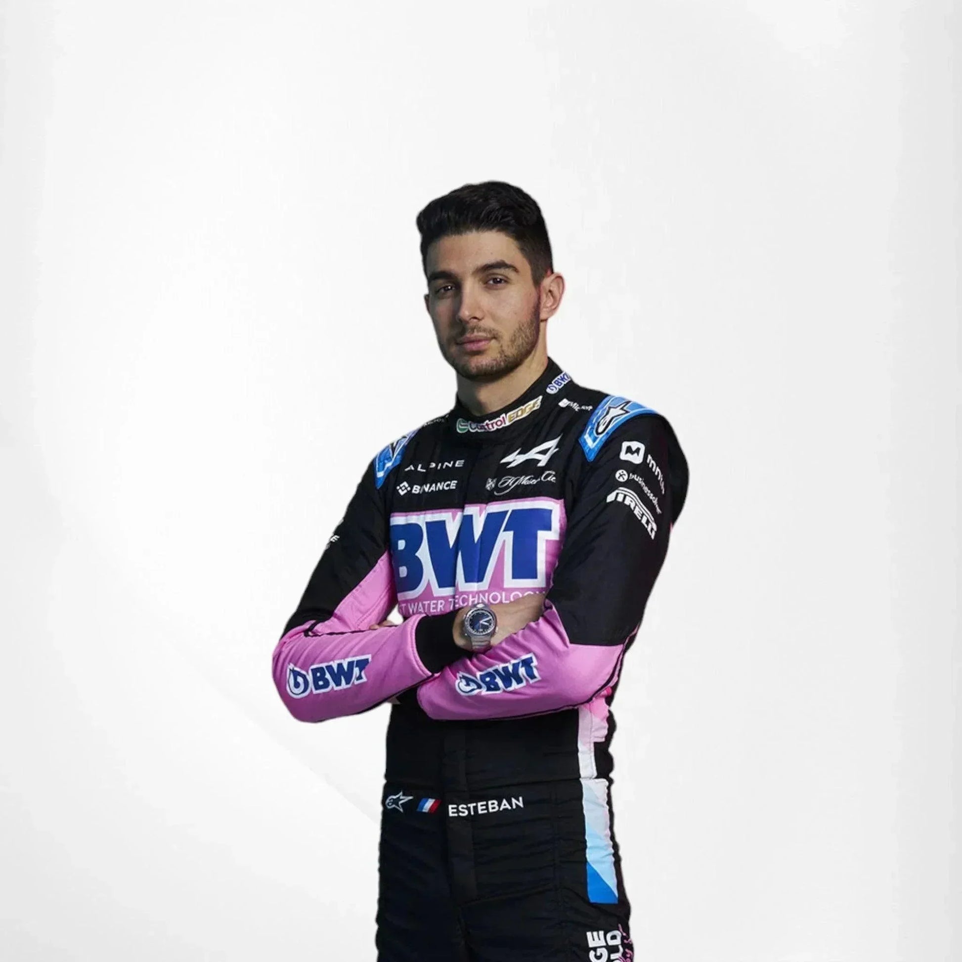 2024 BWT Esteban Ocon Alpine F1 Team Race Suit - F1 Vintage Racewear