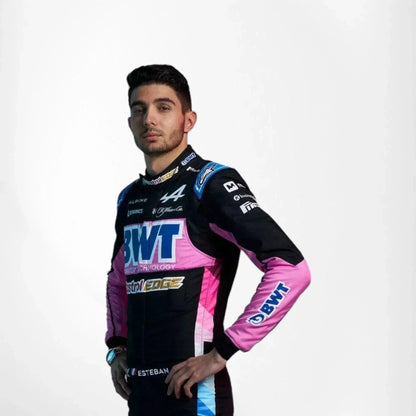 2024 BWT Esteban Ocon Alpine F1 Team Race Suit - F1 Vintage Racewear