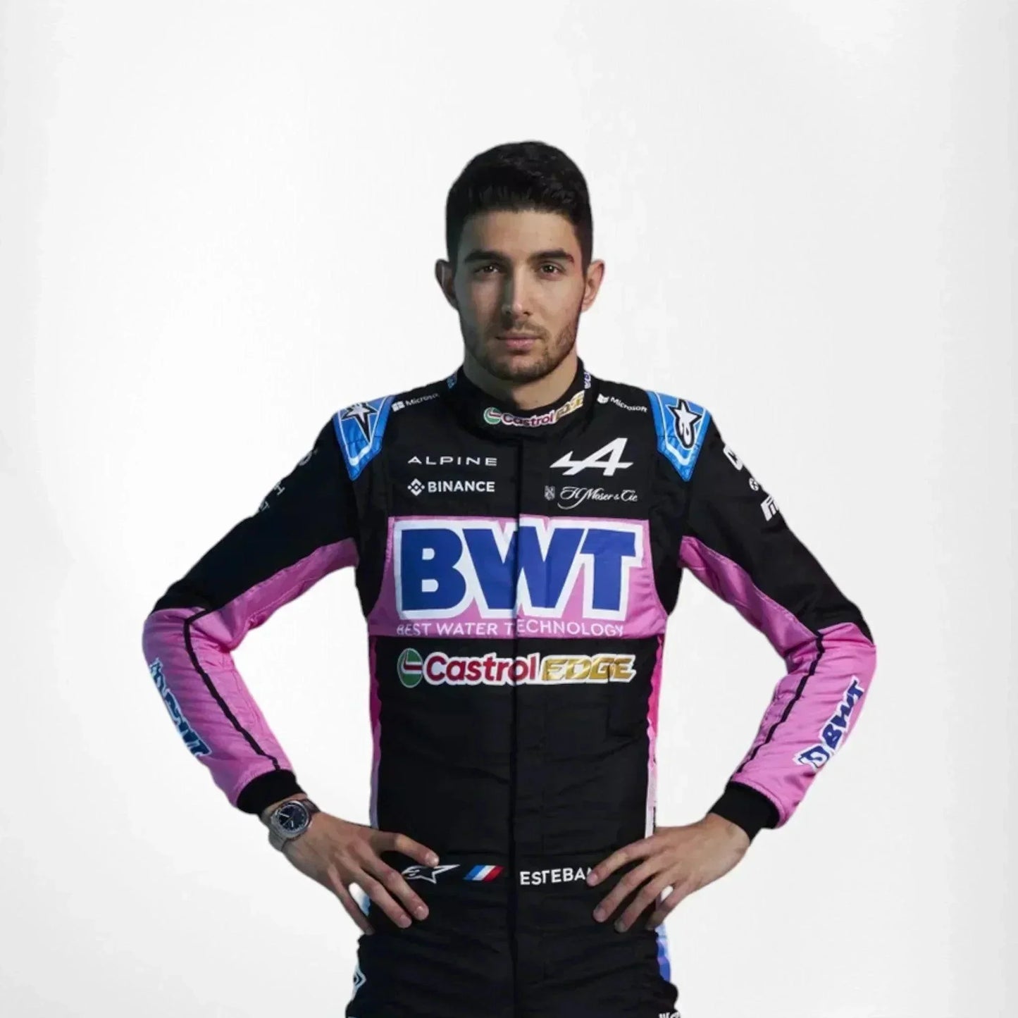 2024 BWT Esteban Ocon Alpine F1 Team Race Suit - F1 Vintage Racewear