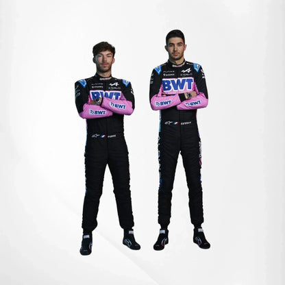 2024 BWT Pierre Gasly Esteban Ocon Alpine F1 Team Race Suit - F1 Vintage Racewear