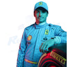 2024 Carlos Sainz Jr. F1 Ferrari Miami GP Race suit - Vintage F1 Racewear