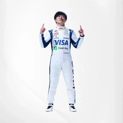 2024 Daniel Ricciardo Yuki Tsunoda RB F1 Team Race Suit - Las Vegas - F1 Vintage Racewear