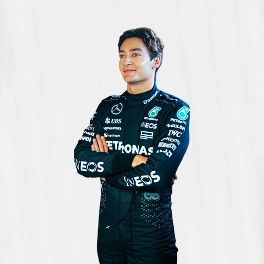 2024 George Russell Mercedes AMG F1 Team Race Suit - F1 Vintage Racewear