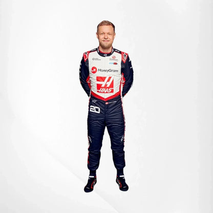 2024 Kevin Magnussen Nico Hulkenberg Haas F1 Team Race Suit - F1 Vintage Racewear