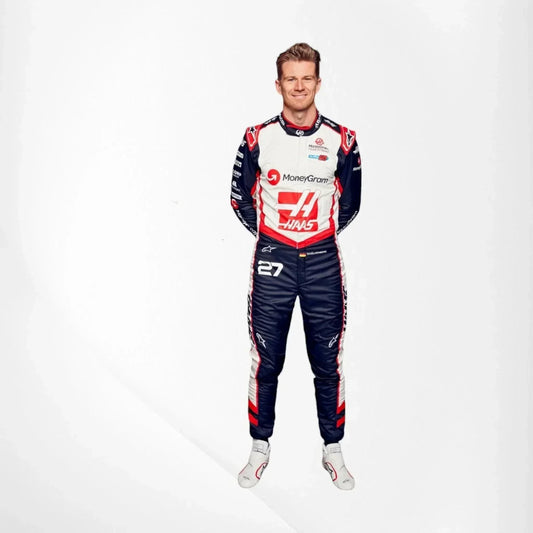 2024 Nico Hülkenberg Haas F1 Team Race Suit - F1 Vintage Racewear