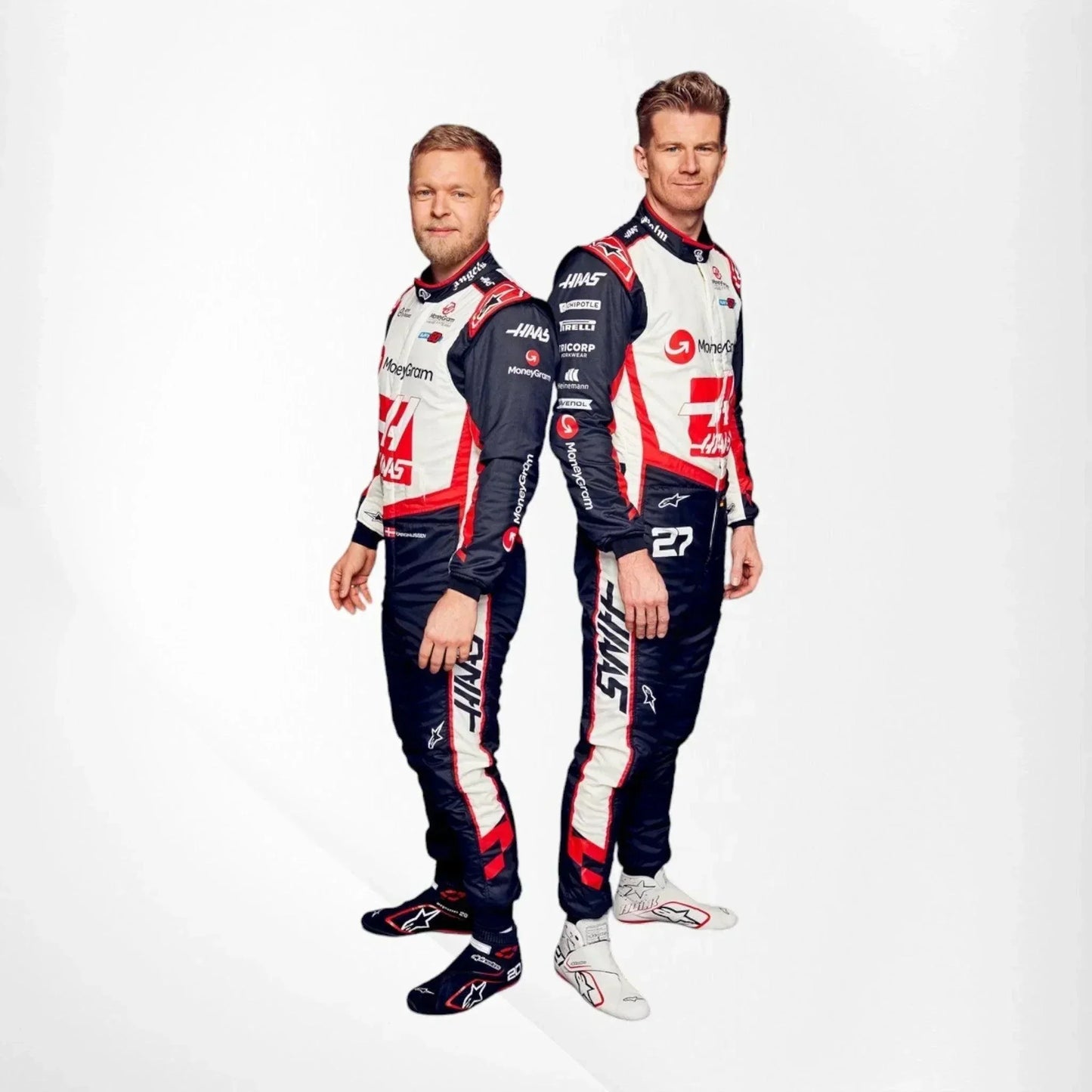 2024 Nico Hülkenberg Haas F1 Team Race Suit - F1 Vintage Racewear