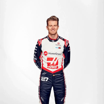 2024 Nico Hülkenberg Haas F1 Team Race Suit - F1 Vintage Racewear