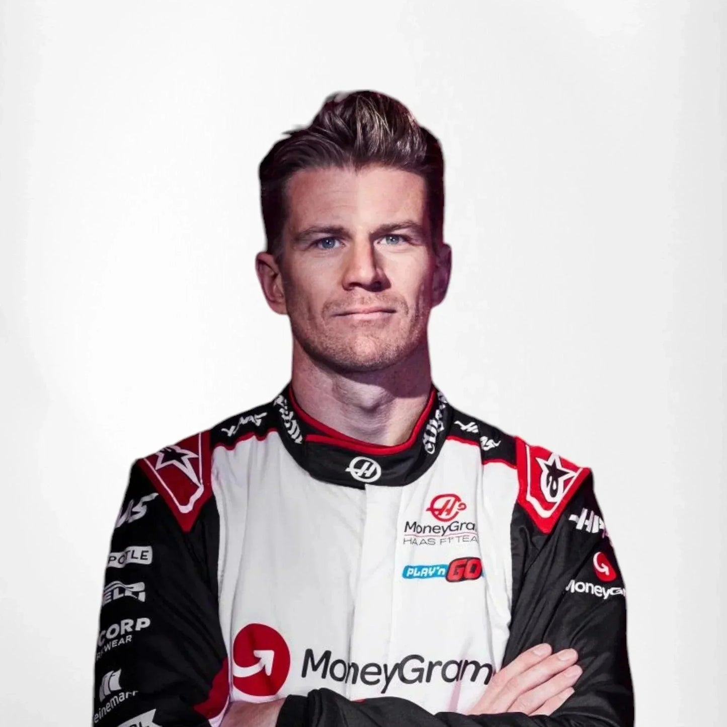 2024 Nico Hülkenberg Haas F1 Team Race Suit - F1 Vintage Racewear