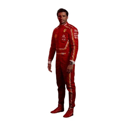 2024 Oliver Bearman Carlos Sainz Scuderia Ferrari Race suit New - F1 Vintage Racewear