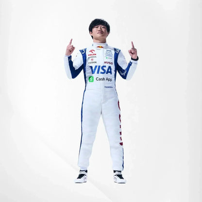 2024 Yuki Tsunoda RB F1 Team Race Suit - Las Vegas - F1 Vintage Racewear