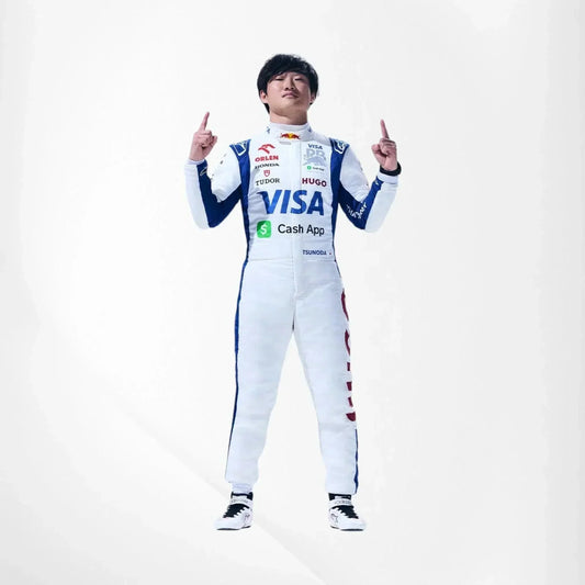 2024 Yuki Tsunoda RB F1 Team Race Suit - Las Vegas - F1 Vintage Racewear