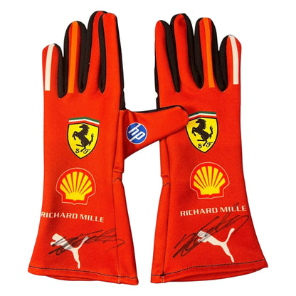 2024 Charles Leclerc Ferrari F1 Racing Gloves