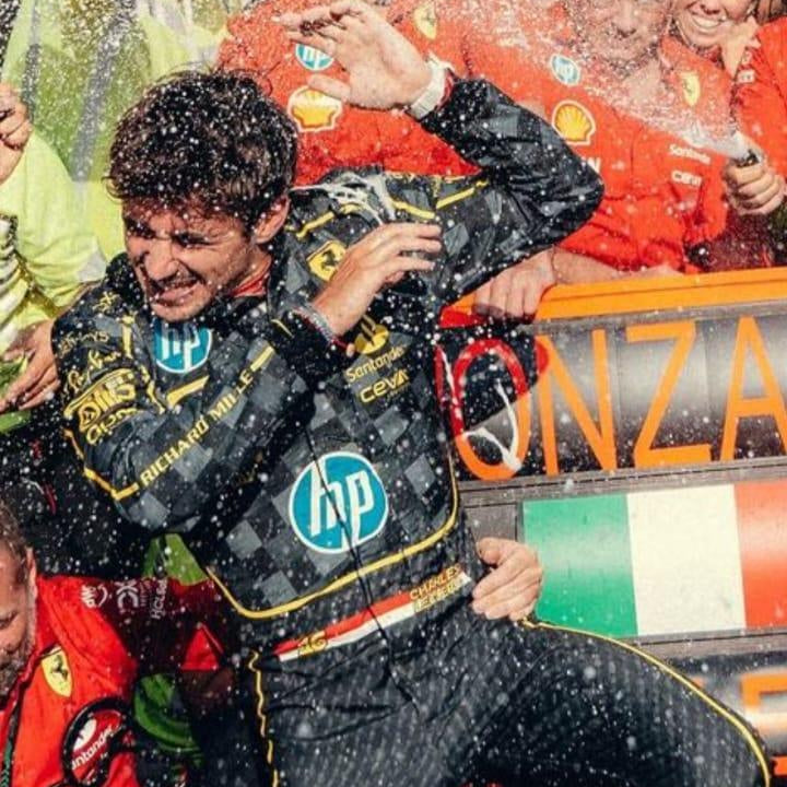 2024 Charles Leclerc HP Italian Grand Prix F1 Race Suit