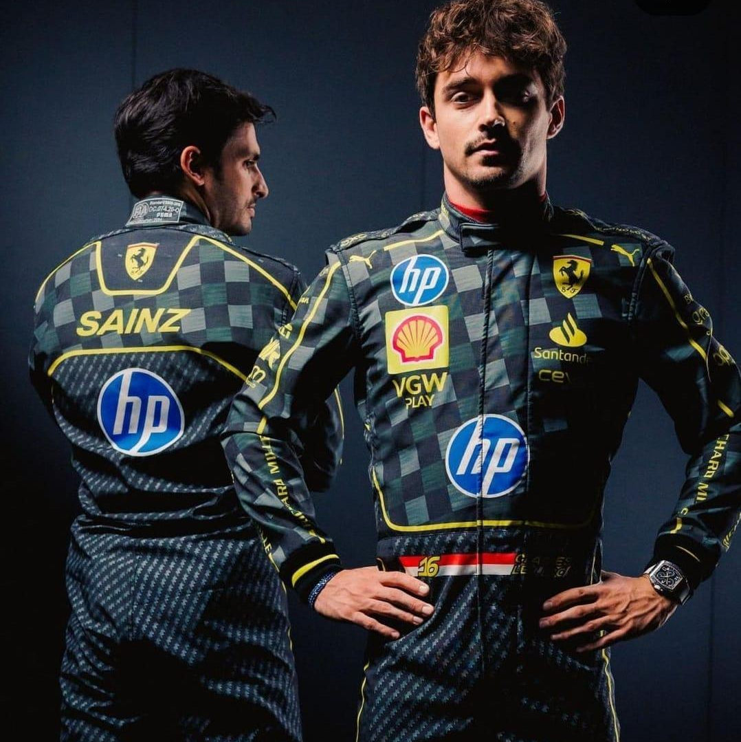 2024 Charles Leclerc HP Italian Grand Prix F1 Race Suit