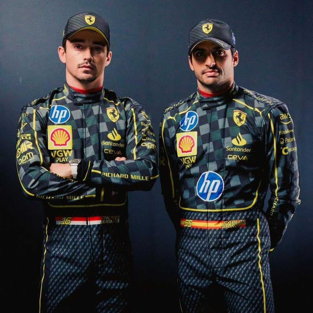 2024 Charles Leclerc HP Italian Grand Prix F1 Race Suit