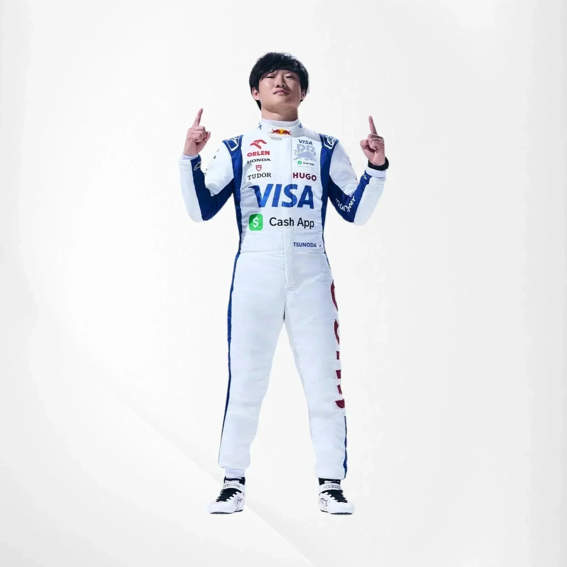 2024 Daniel Ricciardo Yuki Tsunoda RB F1 Team Race Suit - Las Vegas