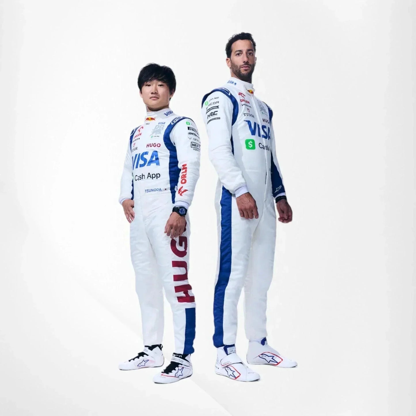2024 Daniel Ricciardo Yuki Tsunoda RB F1 Team Race Suit - Las Vegas