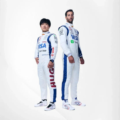 2024 Daniel Ricciardo Yuki Tsunoda RB F1 Team Race Suit - Las Vegas