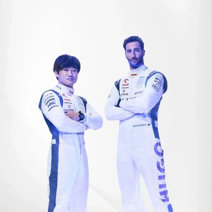 2024 Daniel Ricciardo Yuki Tsunoda RB F1 Team Race Suit - Las Vegas