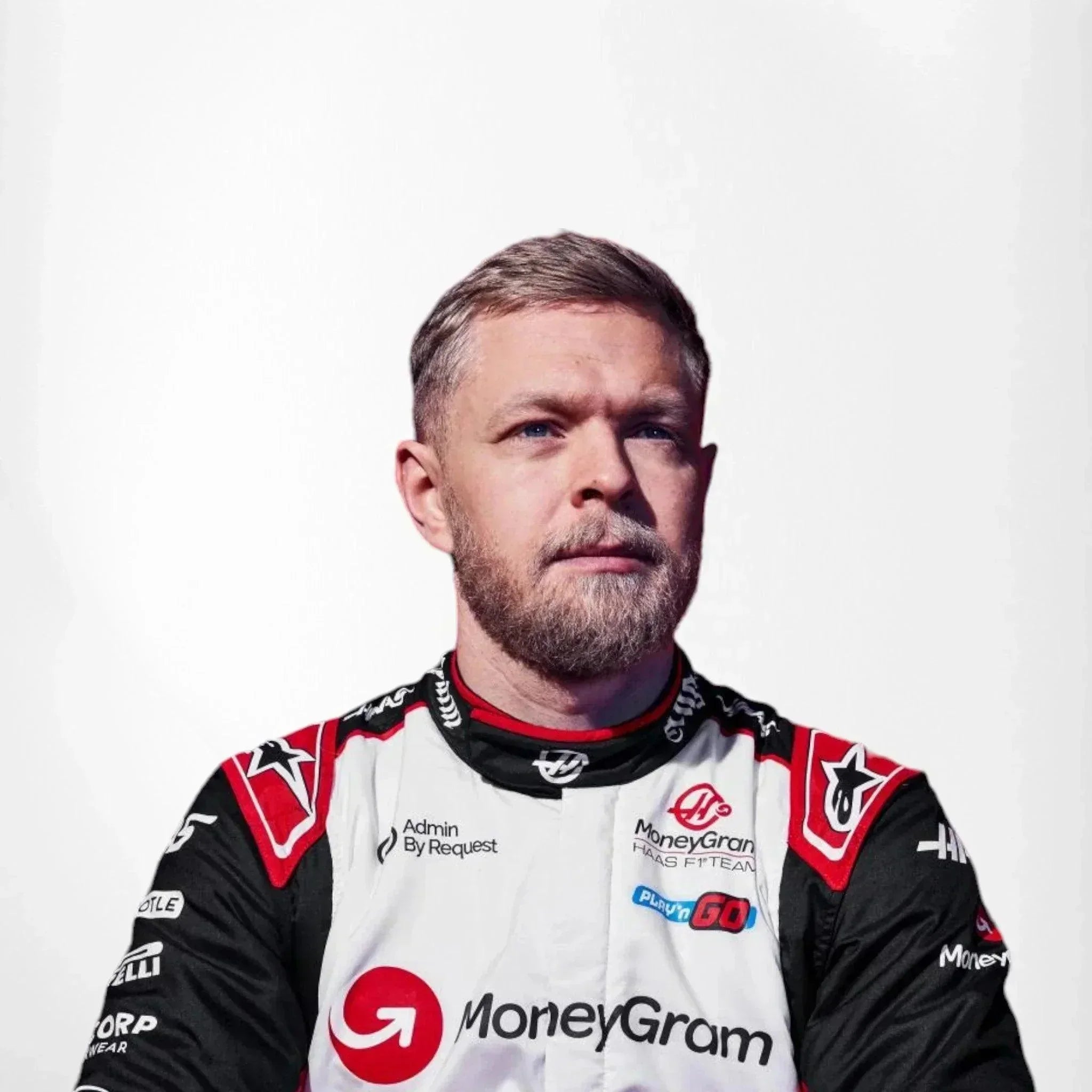 2024 Kevin Magnussen Haas F1 Team Race Suit