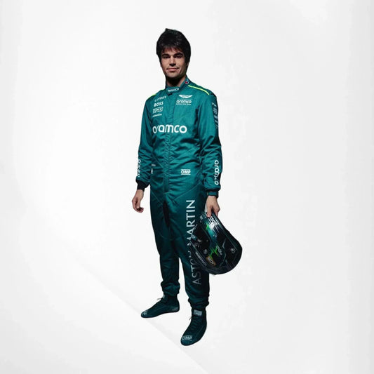2024 Lance Stroll Aston Martin F1 Team Race Suit