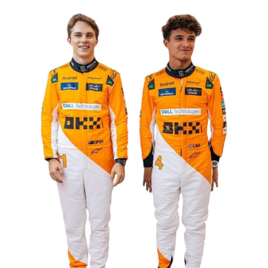 2024 Lando Norris McLaren Formula 1 Team Race Suit - Singapore GP