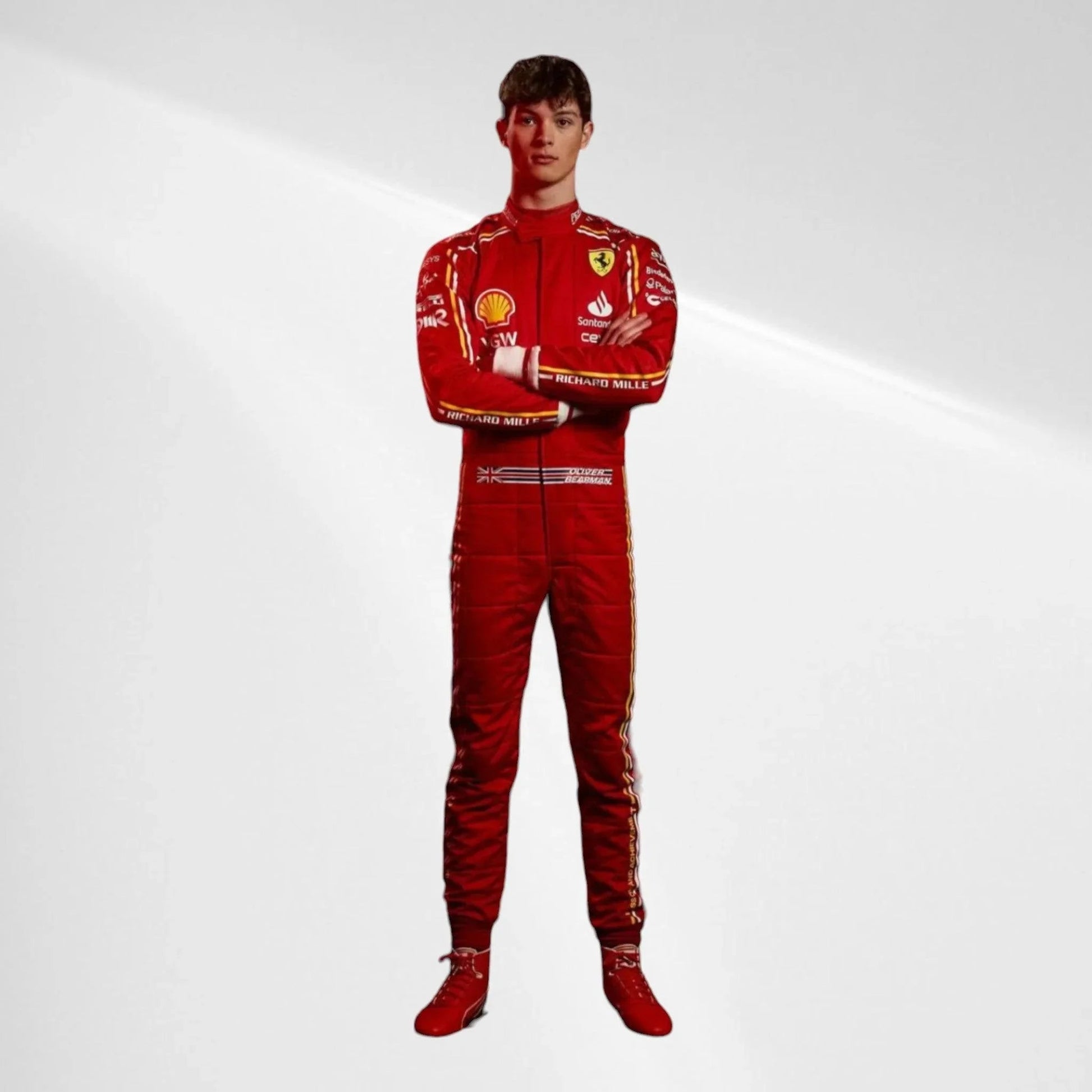 2024 Oliver Bearman Carlos Sainz Scuderia Ferrari Race suit New