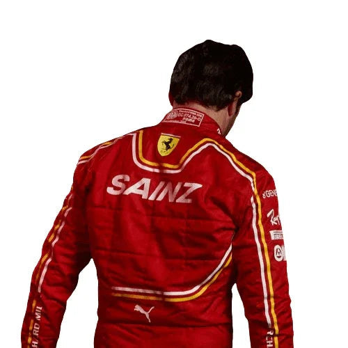 2024 Oliver Bearman Carlos Sainz Scuderia Ferrari Race suit New