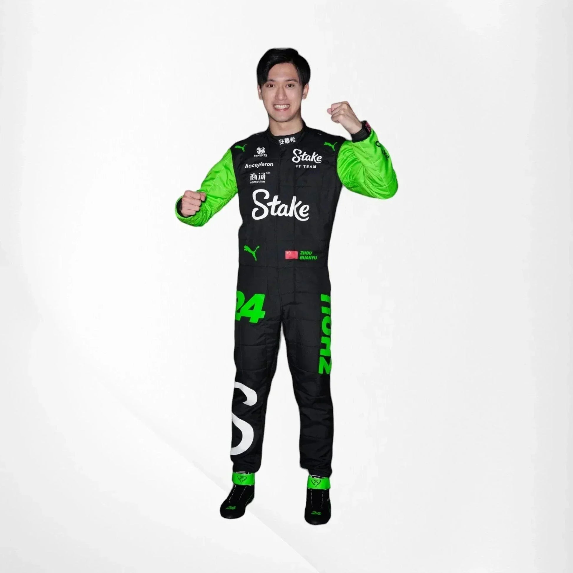 2024 Zhou Guanyu Kick Sauber F1 Team Stake Race Suit
