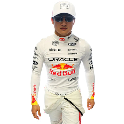 2025 Yuki Tsunoda Red Bull Racing Japanese GP Race Suit - F1 Vintage Racewear