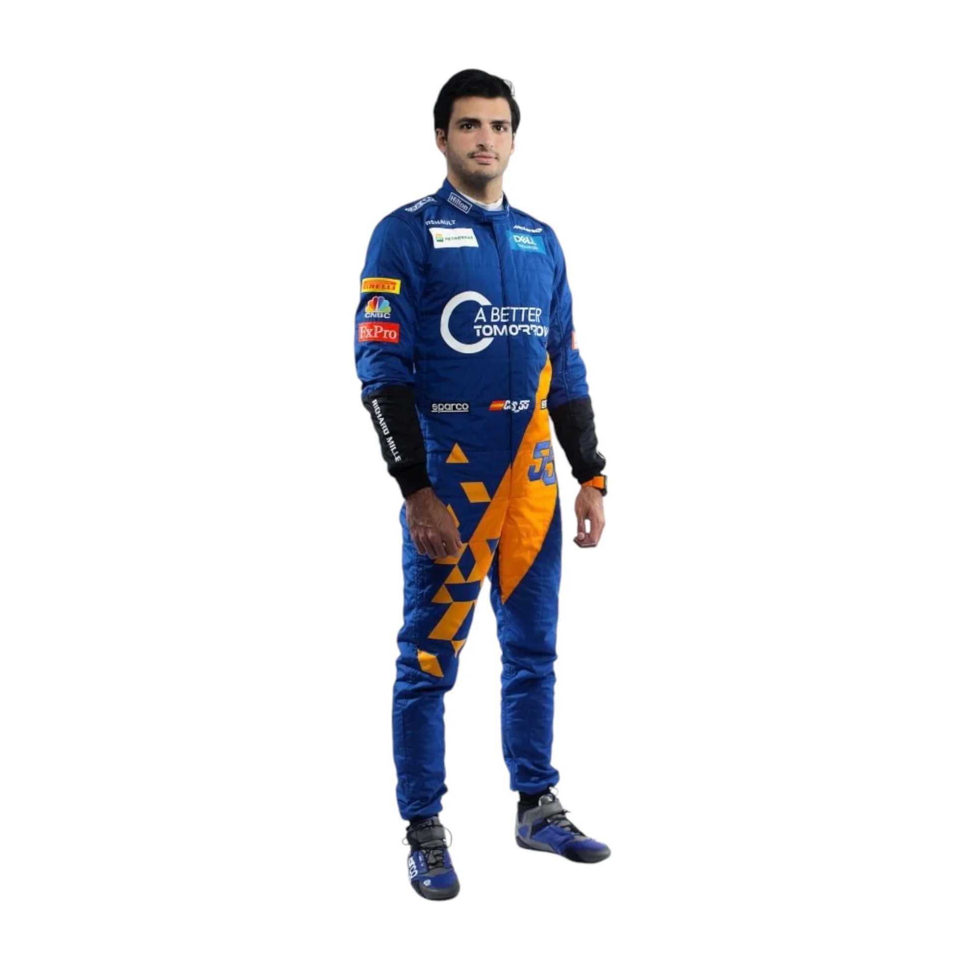 Carlos sainz Team Mcleran 2019 Race Suit - F1 Vintage Racewear