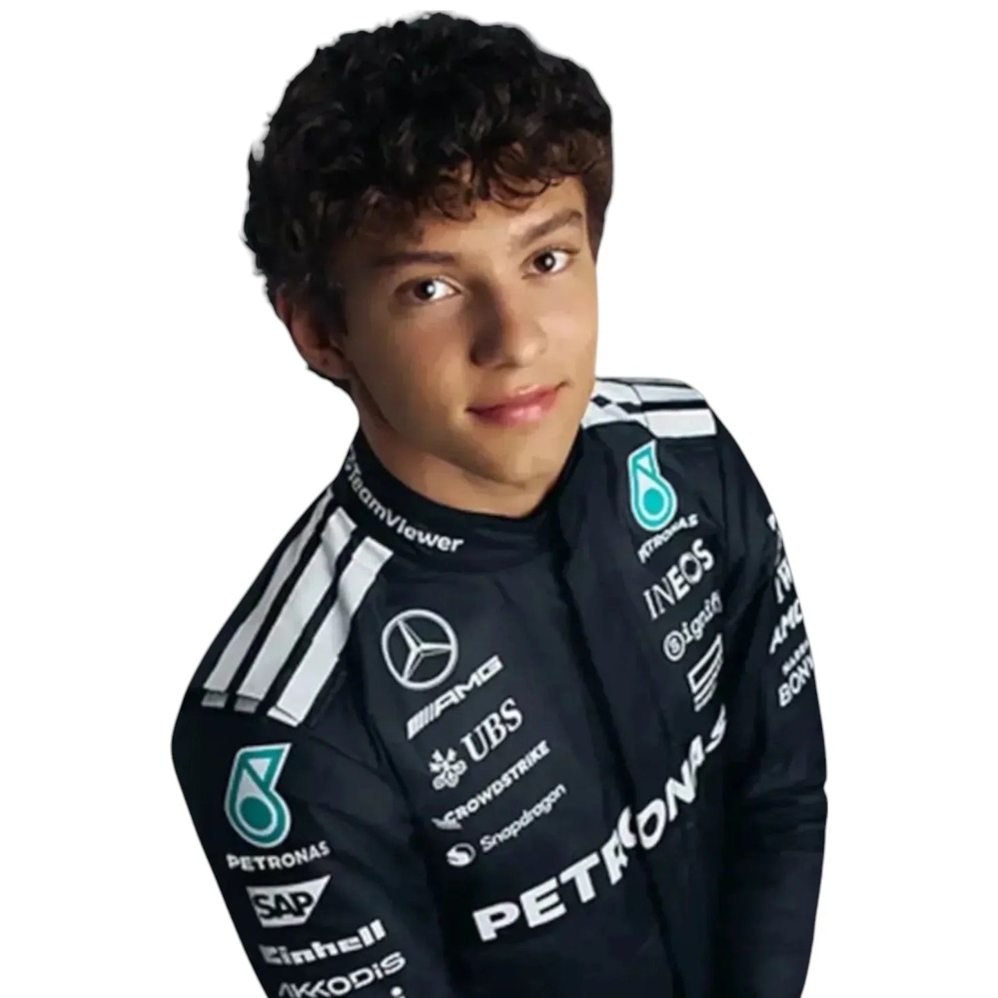 2025 Andrea Kimi Antonelli Petronas Mercedes AMG F1 Race Suit