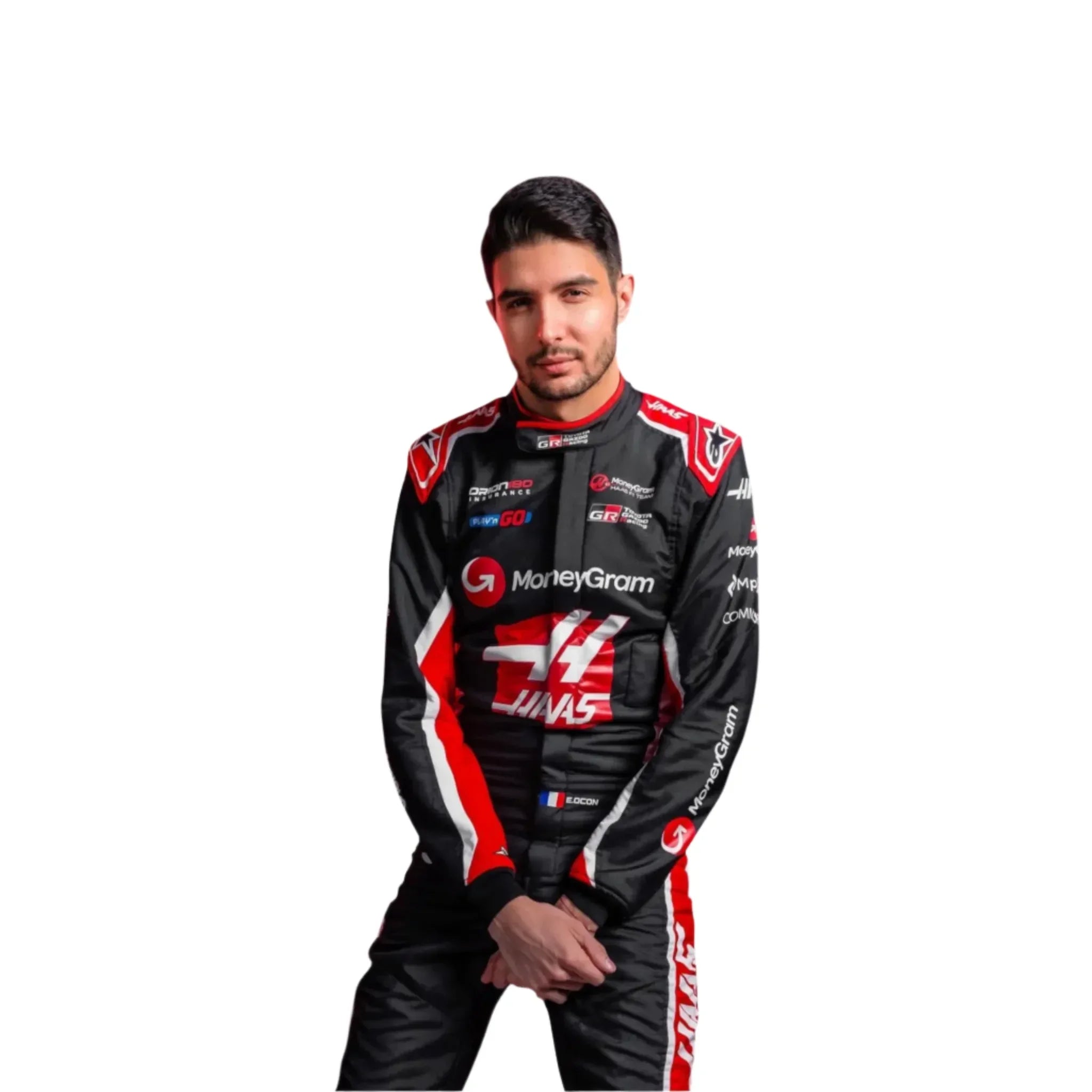 2025 Esteban Ocon Haas F1 Team Race Suit - F1 Vintage Racewear