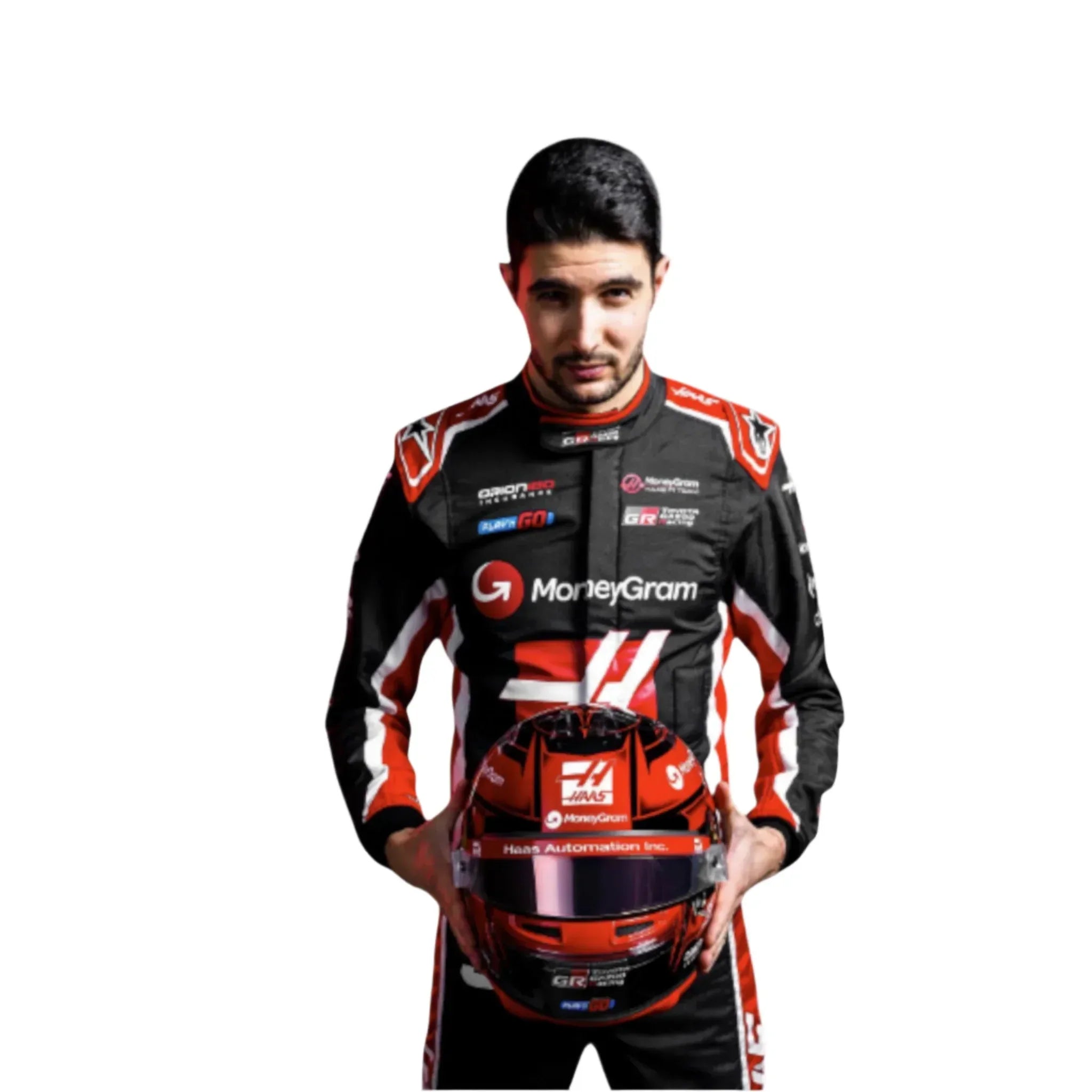 2025 Esteban Ocon Haas F1 Team Race Suit - F1 Vintage Racewear