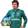 2025 Fernando Alonso Aston Martin F1 Team Race Suit - F1 Vintage Racewear