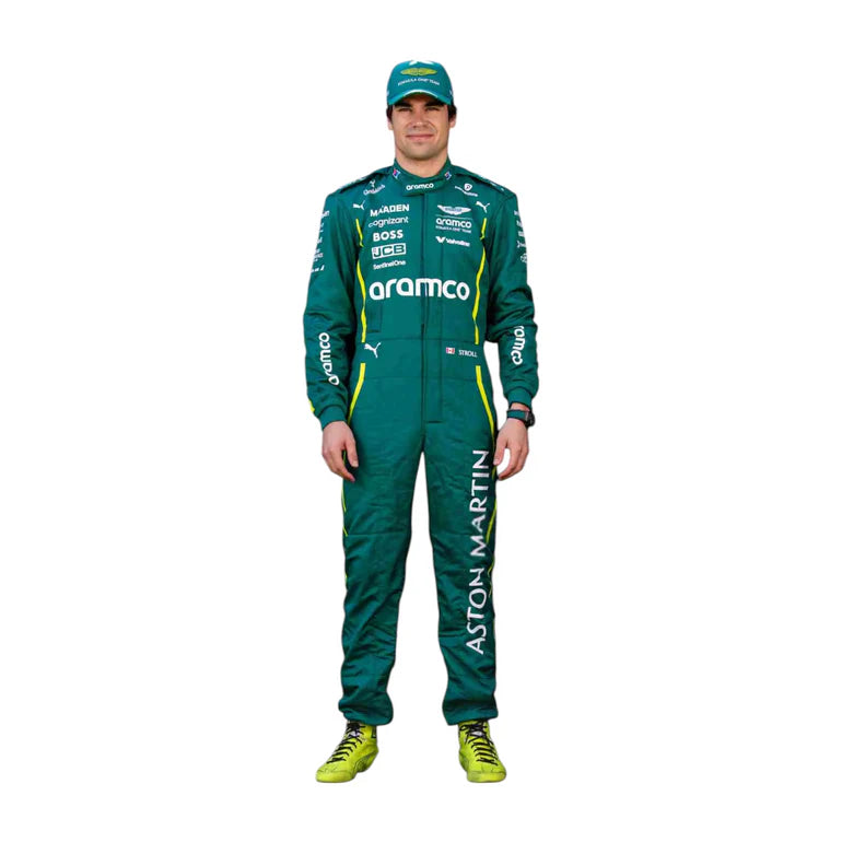 2025 Lance Stroll Aston Martin F1 Race Suit - Exclusive New Design