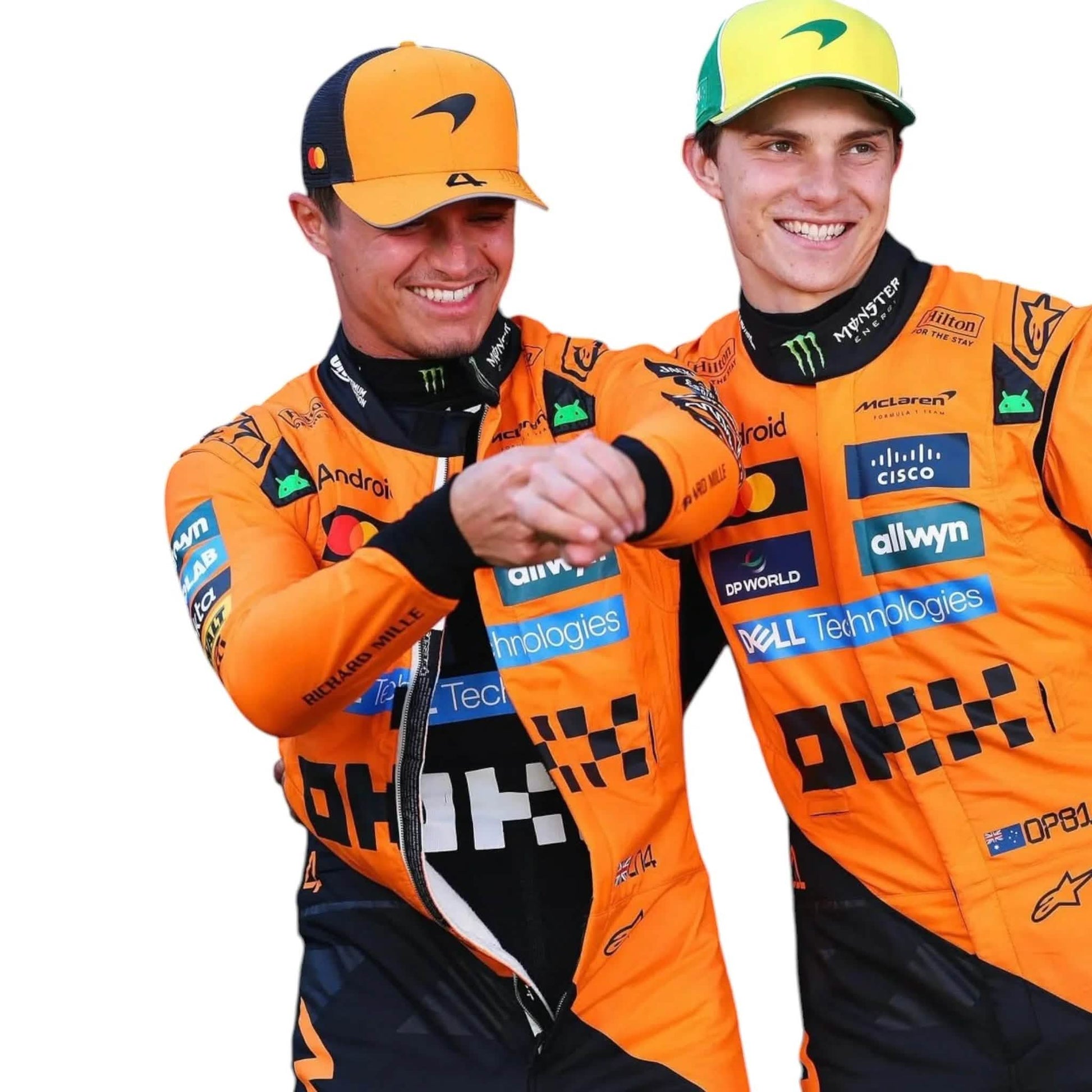 2025 Lando Norris New Race Suit Formula 1 Team McLaren