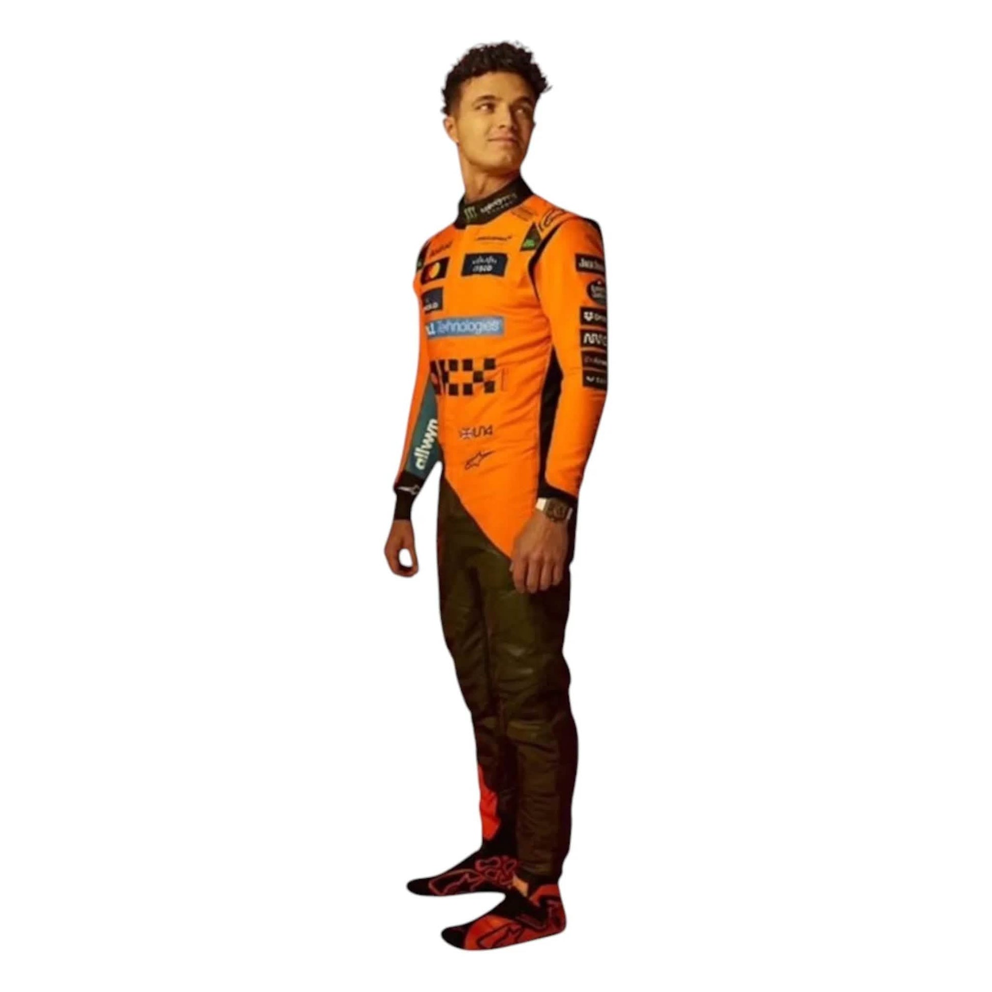 2025 Lando Norris New Race Suit Formula 1 Team McLaren